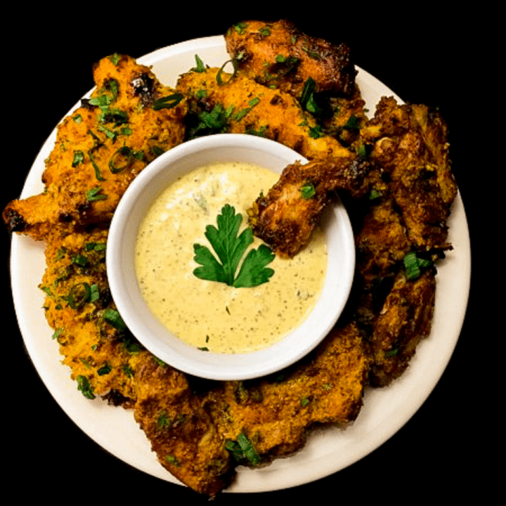 Grain & Gluten Free Creole Mustard Chicken Wings & Tenders A Sprinkling of Cayenne