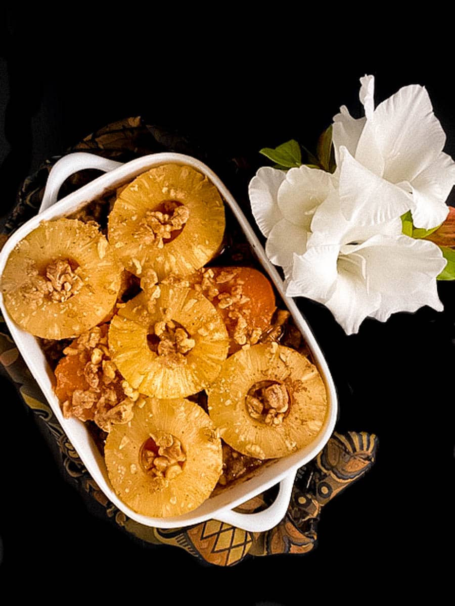 Walnut Sweet Potato Pineapple Breakfast Bake A Sprinkling of Cayenne