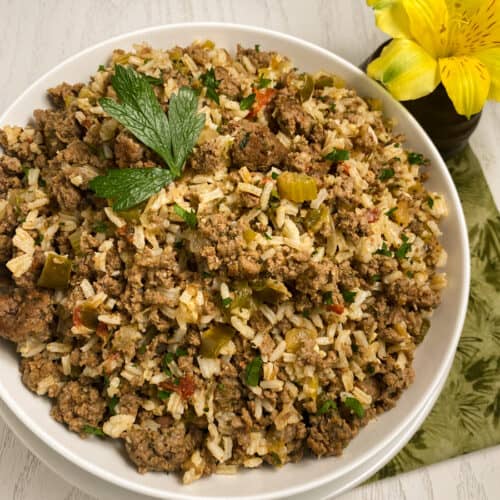 Cajun Rice Dressing A Sprinkling of Cayenne