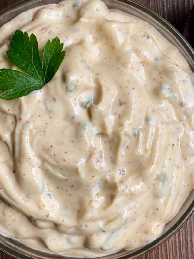 Creamy Cajun Tartar Sauce A Sprinkling of Cayenne
