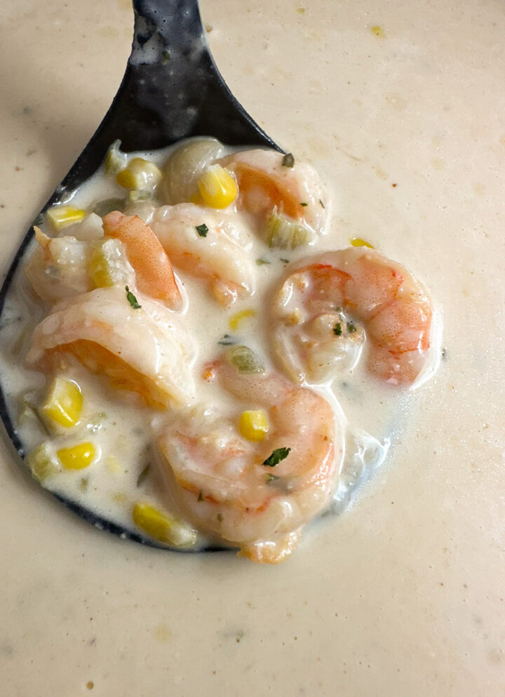 Shrimp and Corn Bisque A Sprinkling of Cayenne