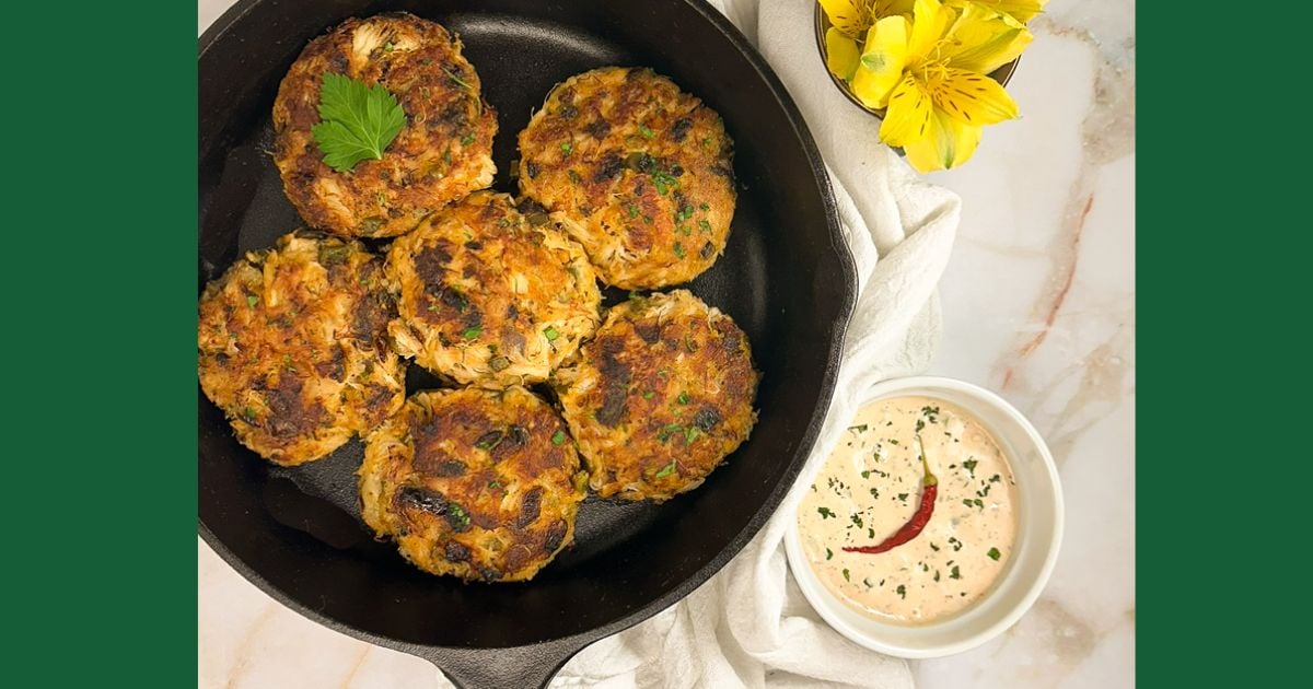 Cajun Crab Cakes with Louisiana Remoulade Sauce