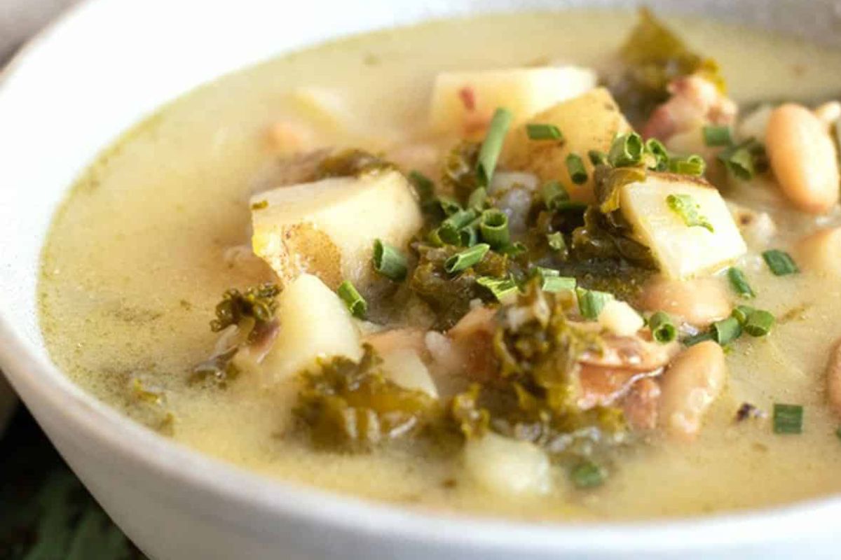 Slow Cooker Gluten Free Zuppa Toscana Soup by Fearless Dining. 
