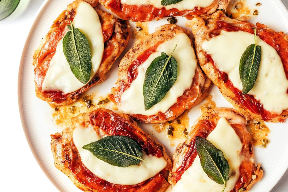 Chicken Saltimbocca from Wholesome Yum.