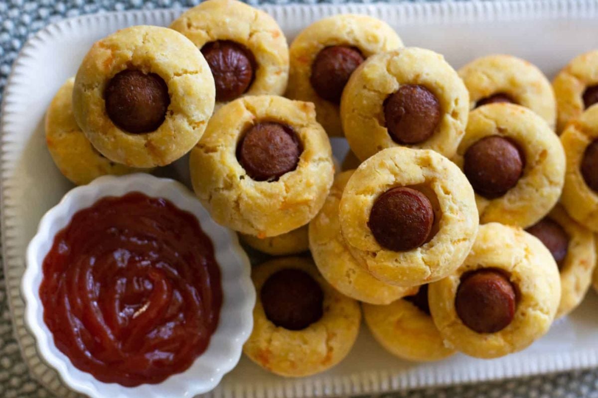 Gluten free corn dog muffins from Fearless Dining.