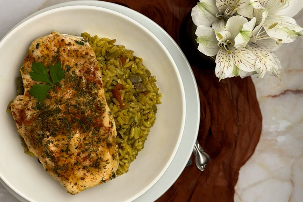 Cajun Chicken and Rice.