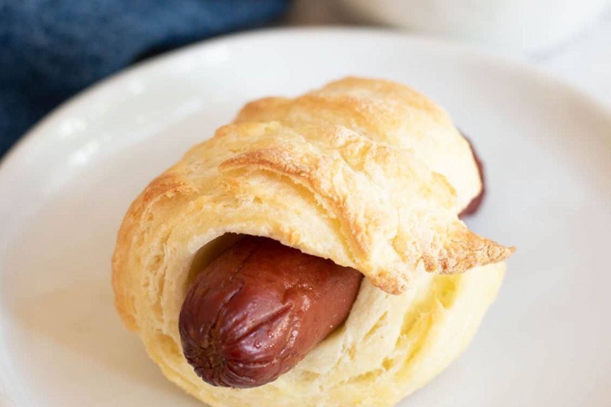 Gluten free pigs in a blanket from Fearless Dining.