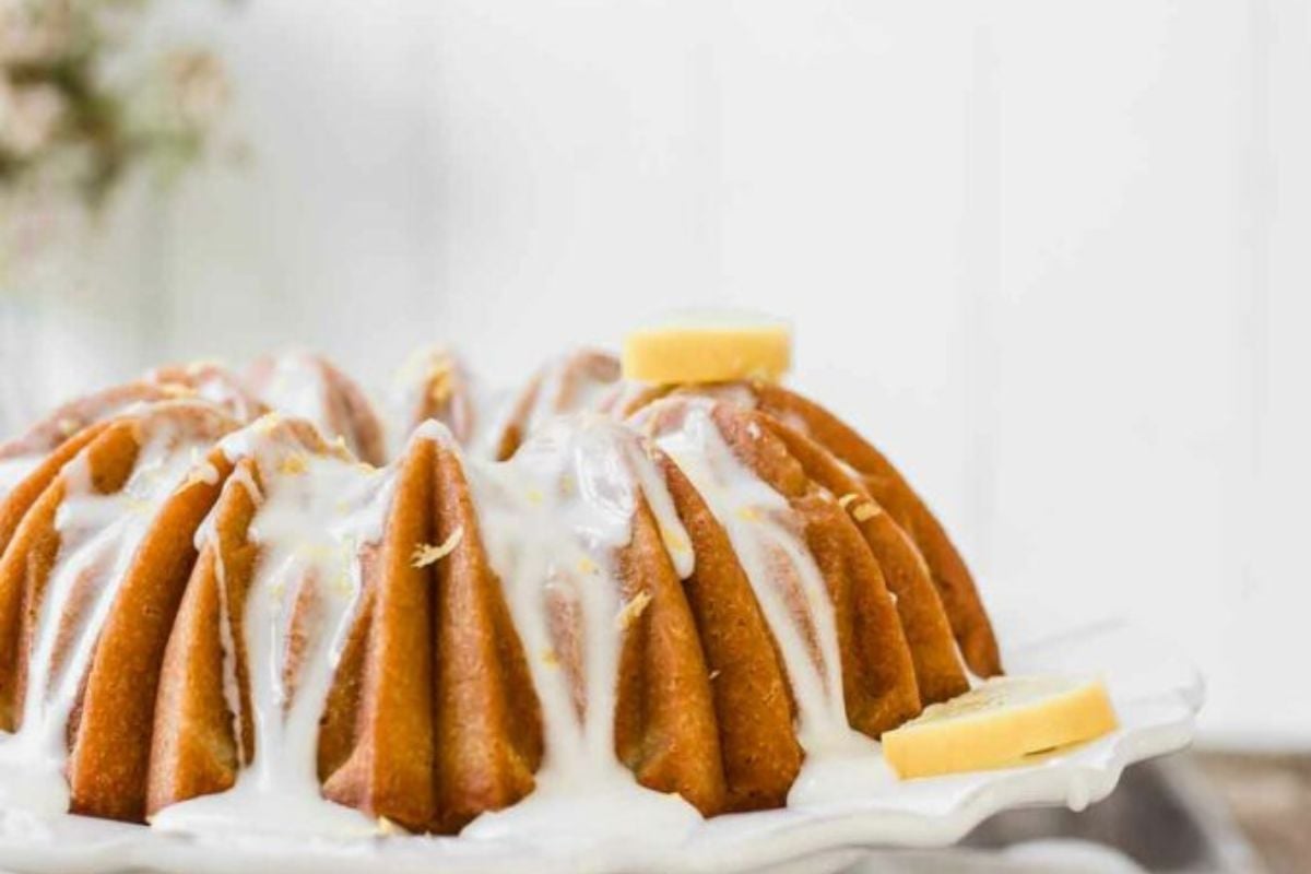 Southern Sweet Tea Lemon Cake from Grain Free Table.
